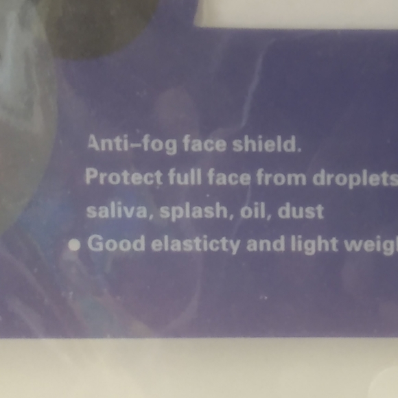 Face Shield (3/15$) Covering Clear Transparent Print Design Koala - Picture 4 of 6